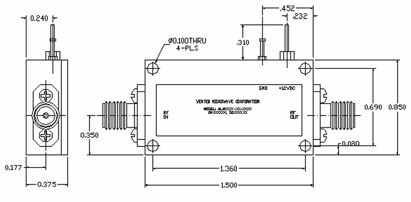 ?AIP0030-67-4006輸入保護低噪聲放大器